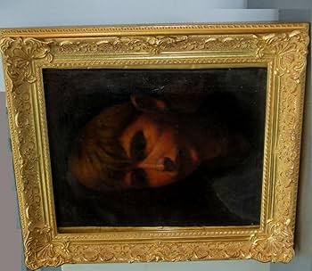 松本俊介　掘り出し物　手描き　油彩　収蔵シール　F8号　骨董　絵画 松本俊介 掘り出し物 手描き 油彩 収蔵シール F8号 骨董 絵画